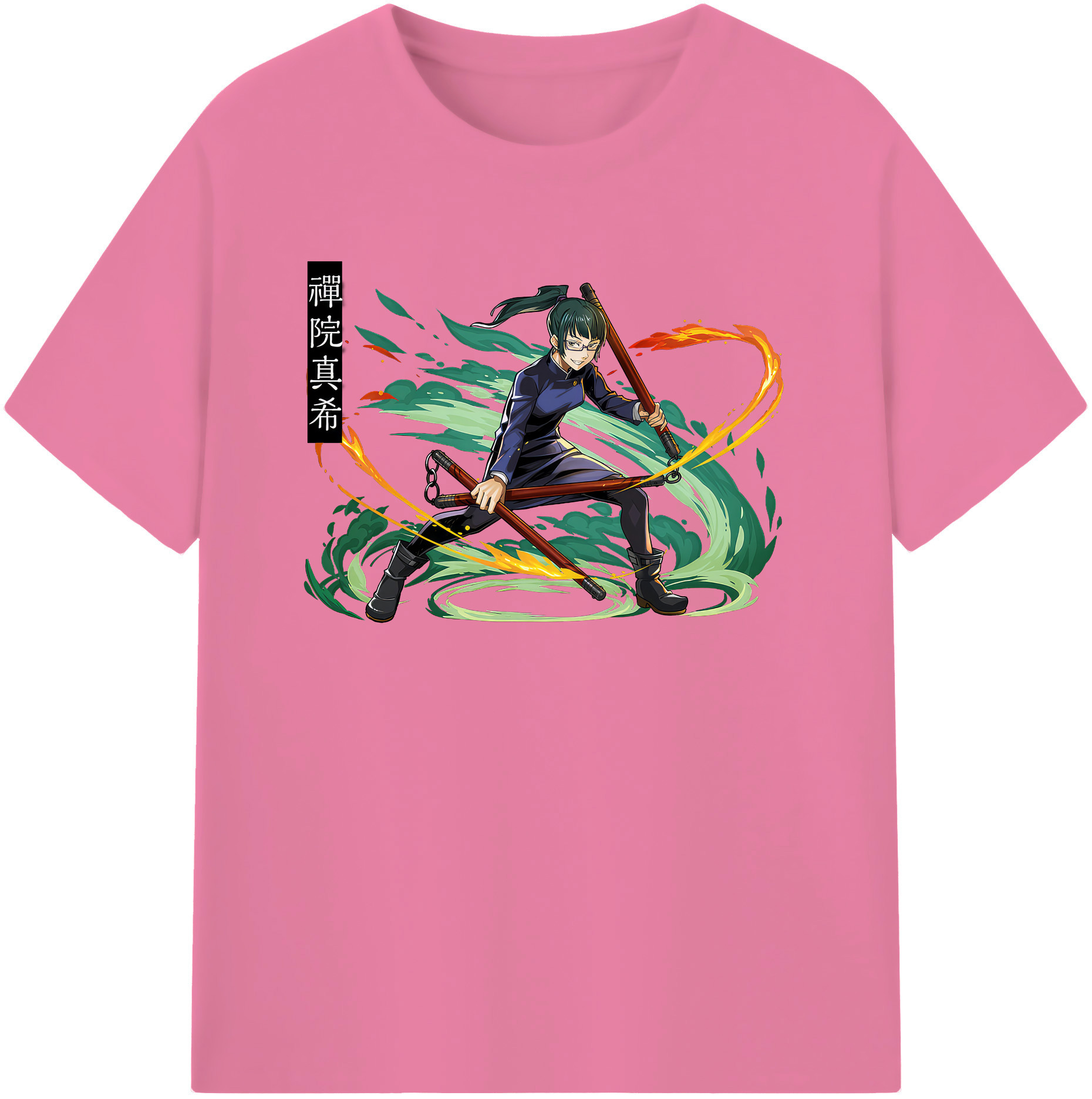 （画像用） 呪術廻戦 Jujutsu Kaisen 綿100％半袖Tシャツ（フロントプリント）